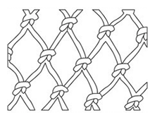 有結節・本目網のネット