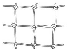 有結節・蛙又網のネット
