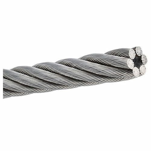 ASANO ステンレスワイヤーロープ 構成 6×37/200m (6mm) AK9191