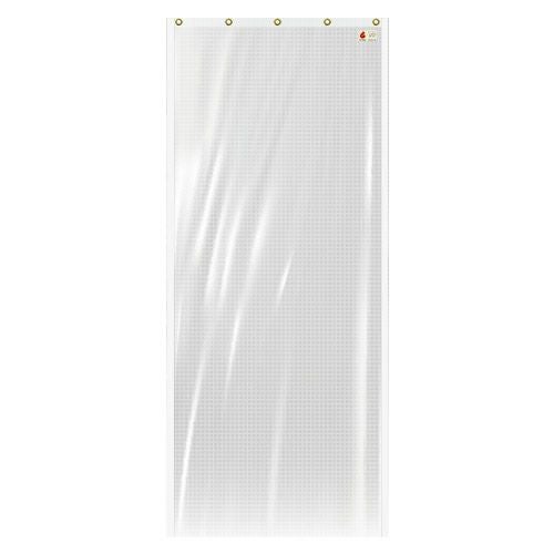 即納・防炎ビニールカーテン0.25mm/糸入り (巾94×丈225cm) フリー
