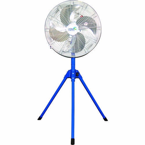 アクアシステム 無給油エアモーター式工場扇 スタンド型 (ファン直径
