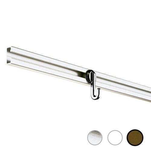 岡田 ピクチャーレール 30シリーズ 【Bタイプ】 3m ホワイト | ヨドヤ