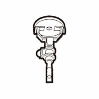 ヒナカ 伸縮吊棒(小) 285～485mm スチール製・シルバー | ヨドヤ【公式 