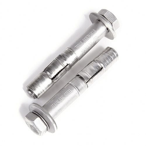ステンレス寸法ボルト 【12mm】5本 【16mm】3本〈まとめ売り〉 ヒジカタボルト ステンレス製 六角ボルト仕様 外径12mm/ねじ径M10/下穴