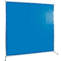 TRUSCO 溶接用遮光フェンス W2000×H2000mm ブルー 光線透過率33