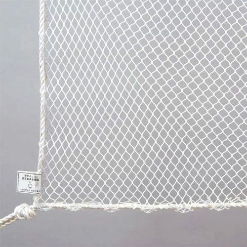 キョーワ ラッセル安全ネット 15mm目合い 白 5m×10m 非防炎 仮設工業会