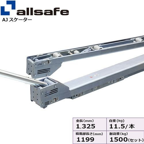 allsafe AJスケーター用 サイドローラーセット AJS-SRS | ヨドヤ【公式