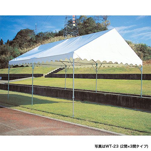 ゴトー工業 集会用テント ニューパイプテント (白天幕) 1間×2間 NP-12