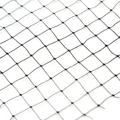 ピーコンネット20 (難燃性) 2500D黒 網目20mm角・寸法切り・切売り (1m 